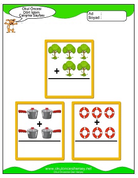 İşlemler yaprak test